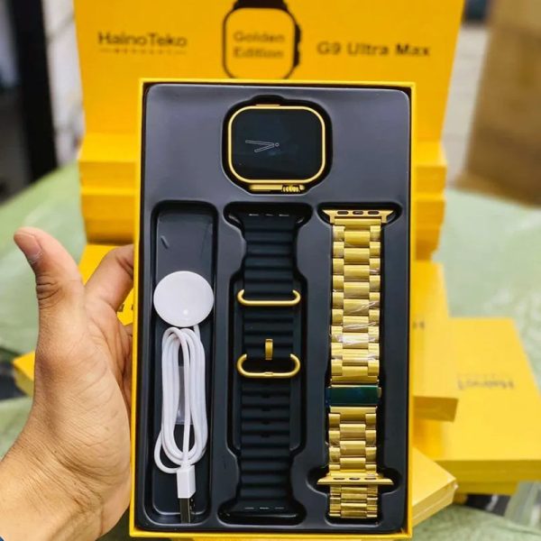 G9 Ultra Max Smart Watch (Golden Edition)