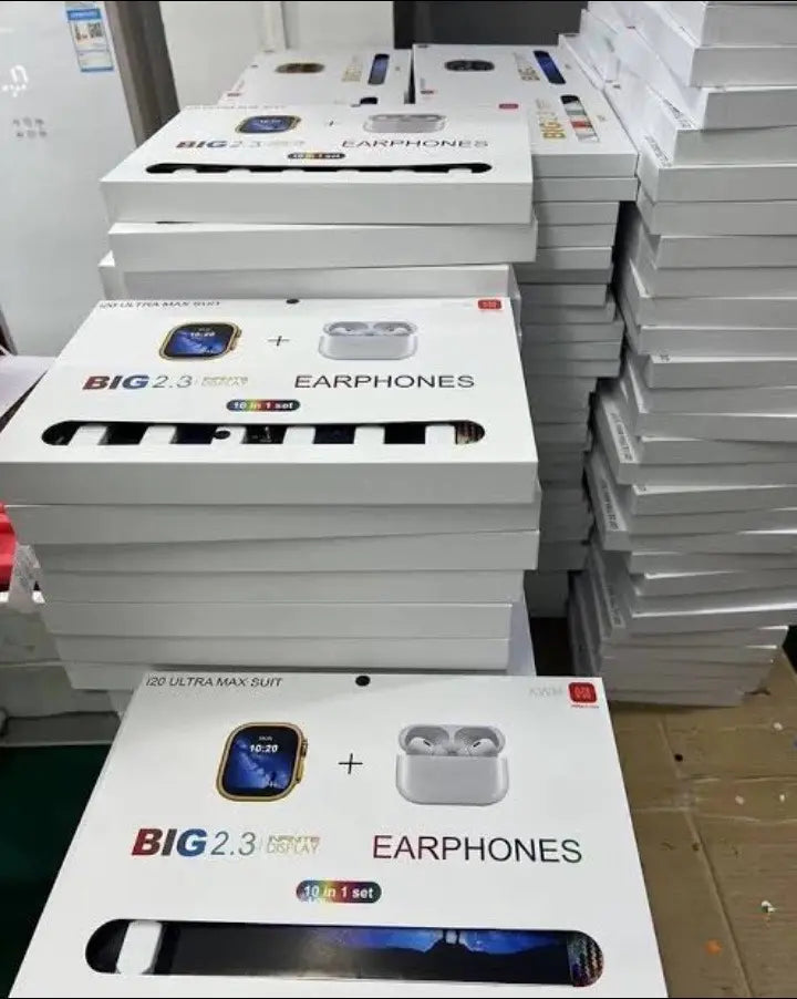 I20 Ultra Max Suit Smart Watch 7 in 1 box