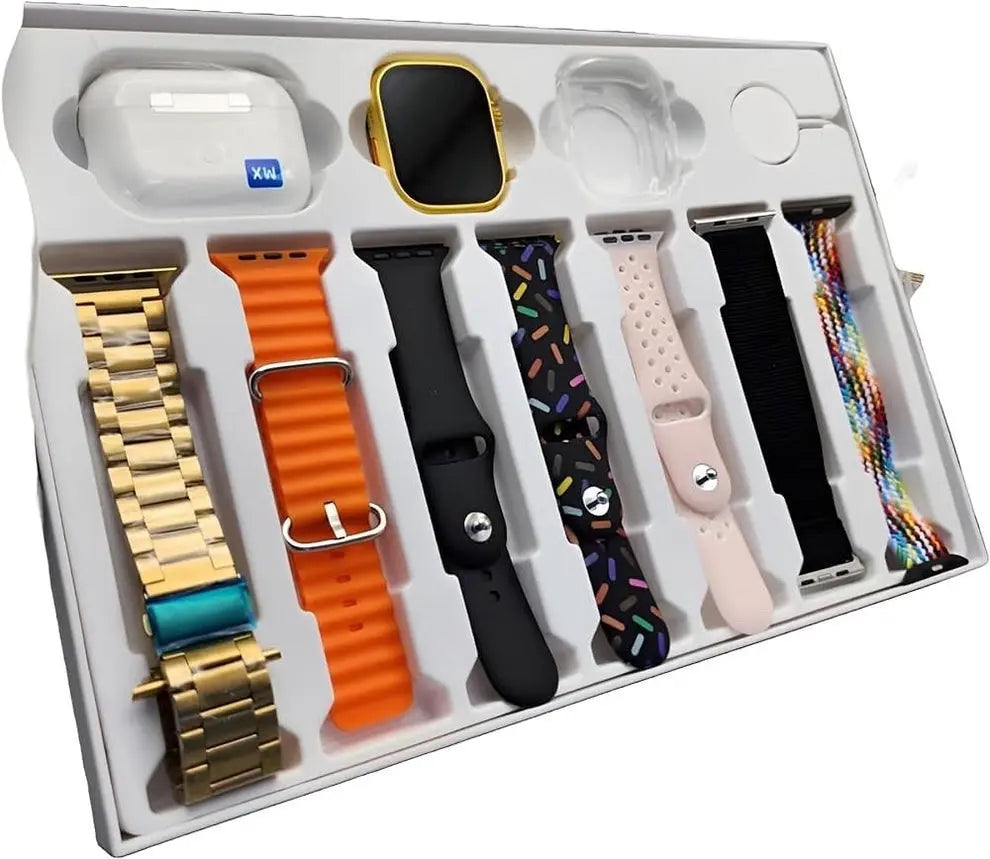 I20 Ultra Max Suit Smart Watch 7 in 1 box